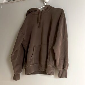 TNA sweater, chocolate brown, size S, lightly used